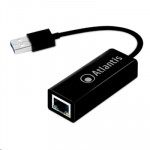 CAVI COMMUTATORI E ADATTATORI - ADATTATORE DA USB3.0 A PORTA LAN GIGABIT ADAPTER 10/100/1000MBIT ATLANTIS A02-UTL30  -GARANZIA 2 ANNI- - Borgaro Online