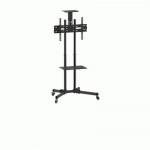 TV ACCESSORI - SUPPORTO X LCD/TV A CARRELLO 37''/70'' EQUIP 650603 NERO SUPP.FINO A 50KG - VESA: 600X400 -EAN: 4015867199299 - Borgaro Online