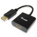 CAVI ACCESSORI - CONVERTER  DISPLAY PORT EQUIP 133438  HDMI NERO (INCL.CAVO) - EAN: 4015867178065  - Borgaro Online