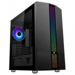 CABINET MINI TOWER NO PSU - CABINET ITEK LIFLIG B41 - GAMING MINI TOWER, MATX, 12CM ARGB FAN, 2XUSB3, SIDE PANEL TEMP GLASS (ITGCALLB41) - Borgaro Online