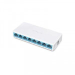 NETWORKING SWITCH FAST ETHERNET - SWITCH 8P LAN 10/100M MERCUSYS MS108 MINI DESKTOP - PLASTIC CASE - Borgaro Online