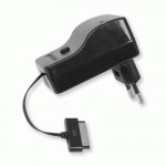 CAVI CAVI RETRATTILI - CAVO IPOD E IPHONE USB DA CASA RETRATTILE EUIPODWALLB NERO RETRAK 0816983010222 - Borgaro Online