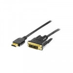 CAVI CAVI AUDIO/VIDEO - CAVO HDMI EQUIP 119322 2MT NERO TYPE A/DVI (18+1) M/M - EAN: 4015867150504 - Borgaro Online