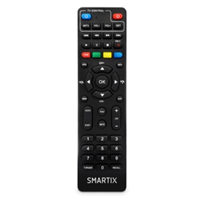 TELECOMANDO SMARTIX PER DECODER SMARTIX SM20-DH12, DH17, DH18 ATLANTIS SM20-DHXX-REM - EAN: 8026974022468